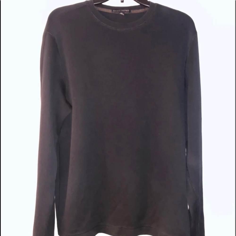 Banana Republic Men’s Long Sleeve Black Shirt